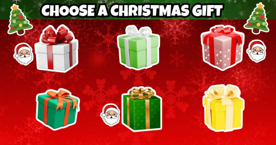 Choose A Christmas Gift Box And We Will Reveal What Is Your Christmas Gift This Year